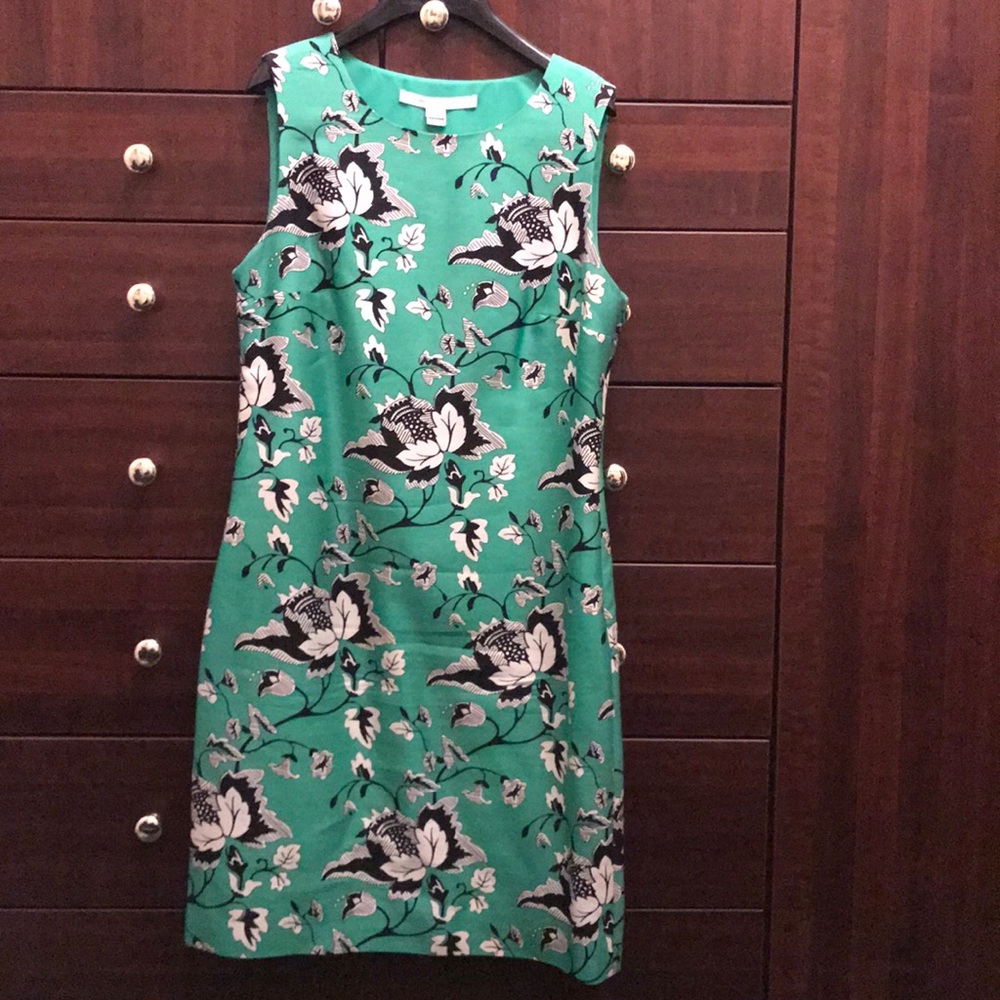 Diane Von Furstenberg Silk Shift, Size 8